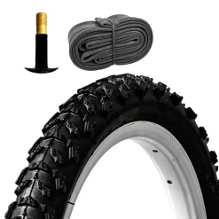 DSI Fahrradreifen MTB mit oder ohne Schlauch AV FV Fahrrad Reifen 14 - 29 Zoll Fahrradschlauch Jugendrad Mountainbike mit Stollenprofil