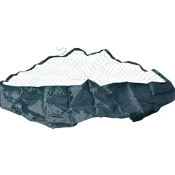 8-eckiges Nylon-Schutznetz für Kleintier-Freigehege, 135 x 135 cm Abdeckung mit Sonnenschutz, grün