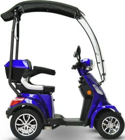 ECO ENGEL 510 Blau mit Dach 20 Ah Li-Io Akku Herausnehmbar, Elektromobil