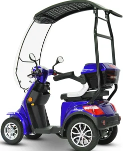 ECO ENGEL 510 Blau mit Dach 20 Ah Li-Io Akku Herausnehmbar, Elektromobil