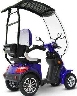 ECO ENGEL 510 Blau mit Dach 20 Ah Li-Io Akku Herausnehmbar, Elektromobil