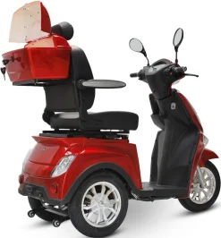 ECO ENGEL 504, Elektromobil 25 km/h mit Li-io 30 AH Akku, Rot