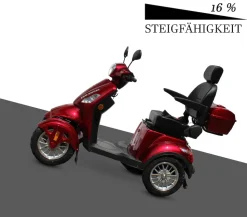 ECO ENGEL 525, Elektromobil 4 Rad, Rot