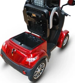 ECO ENGEL 510 E-Scooter 4 Räder 25 km/h Seniorenmobil, Rot - versch. Farben