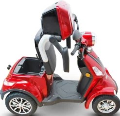 ECO ENGEL 510 E-Scooter 4 Räder 25 km/h Seniorenmobil, Rot - versch. Farben
