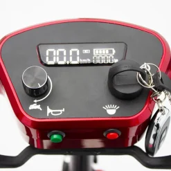 ECO ENGEL 406 Rot, 6 km/h, Faltbares Elektromobil