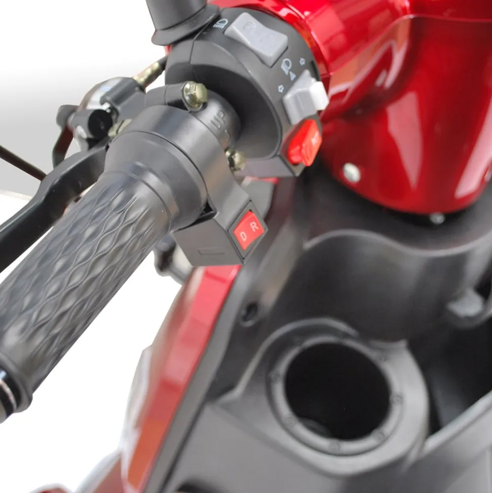 ECO ENGEL 510 Rot mit Dach, Elektromobil