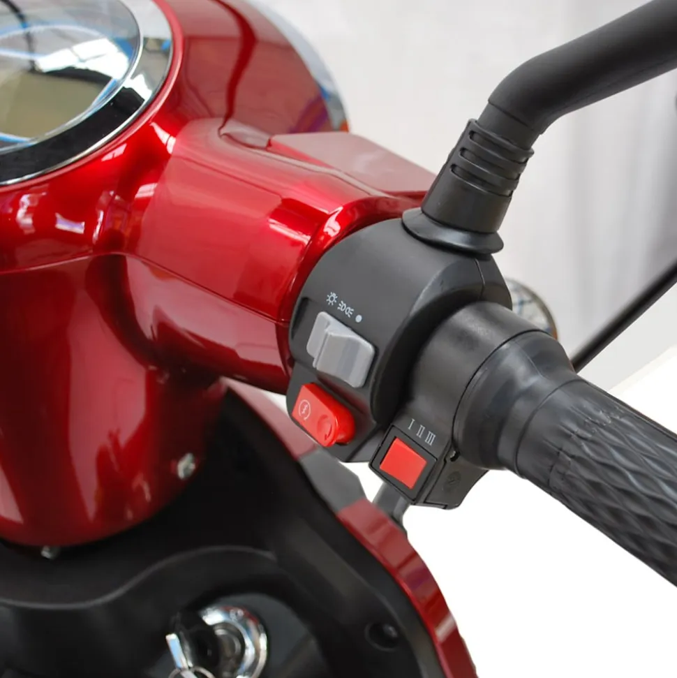 ECO ENGEL 510 Rot mit Dach, Elektromobil