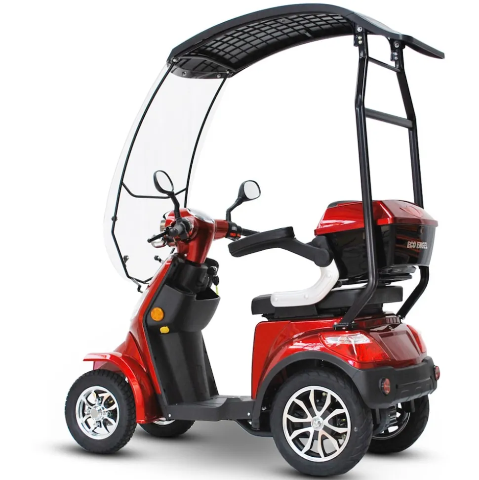 ECO ENGEL 510 Rot mit Dach, Elektromobil