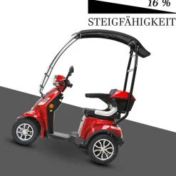 ECO ENGEL 510 Rot mit Dach, Elektromobil