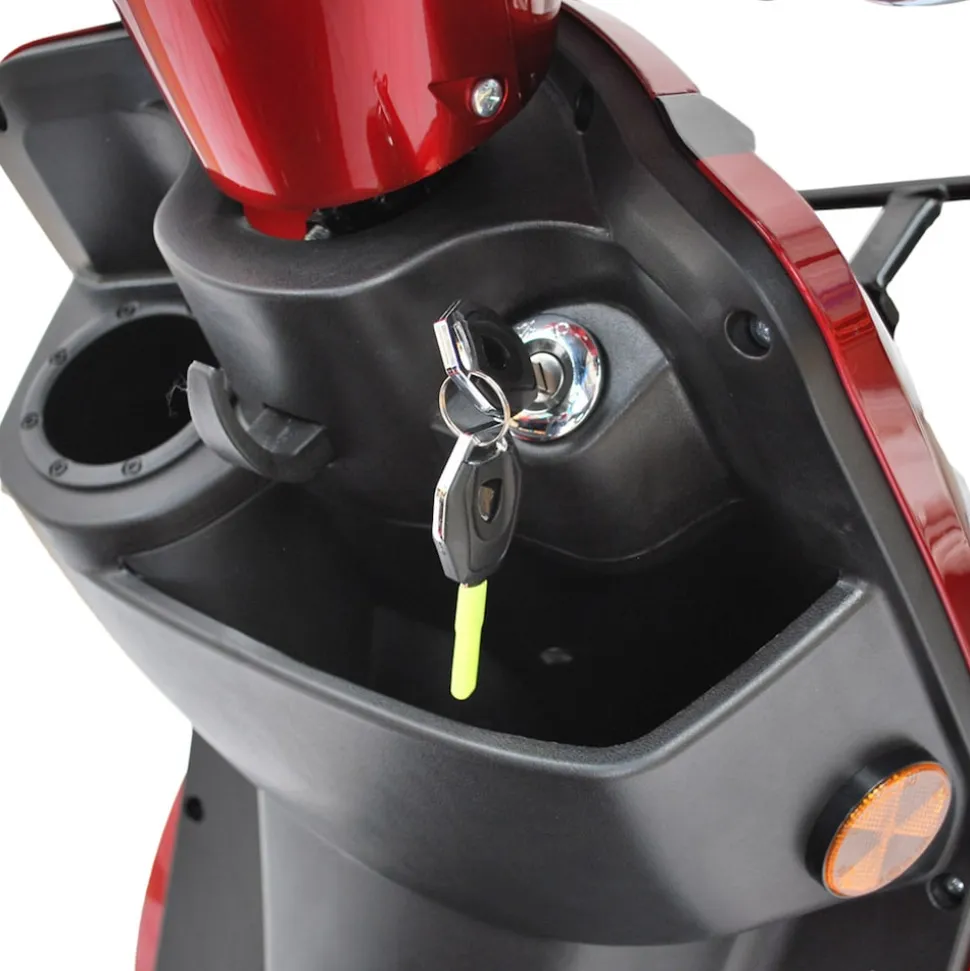 ECO ENGEL 510 Rot mit Dach, Elektromobil