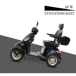 ECO ENGEL 525 Schwarz 20 Ah Li-Io Akku Herausnehmbar, Seniorenmobil