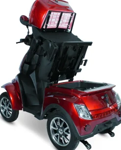 ECO ENGEL 530, 1000 Watt, 25 km/h, Elektromobil 4-Rad Roller, Rot - versch. Farben