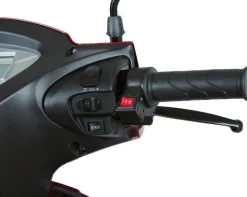 ECO ENGEL 530, 1000 Watt, 25 km/h, Elektromobil 4-Rad Roller, Rot - versch. Farben