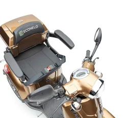 Econelo E-Seniorenmobil Voltrixx, Blei-Akku, 4-Rad, 1000 Watt, Braun