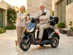 Econelo E-Seniorenmobil Yogi-IQ, Lithium-Akku, 3-Rad, 1000 Watt, Schwarz