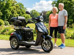 Econelo E-Seniorenmobil Yogi-IQ, Lithium-Akku, 3-Rad, 1000 Watt, Schwarz
