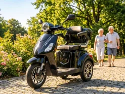 Econelo E-Seniorenmobil Yogi-IQ, Lithium-Akku, 3-Rad, 1000 Watt, Schwarz