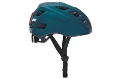 ECO Urban Fahrradhelm, stoßfeste Hartschaum-Innenschale, mit LED-Licht und Reflektionsstreifen, Größe: 52-59 cm, Farbe: blau