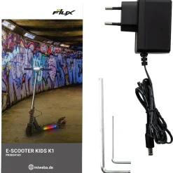 eFlux Kids K1 E-Scooter (Schwarz)