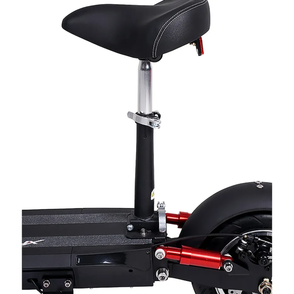 eFlux Lite Six Pro E-Scooter 1000 Watt, Straßenzulassung, 40 km/h, verstellbarer Sitz, Lithium-Akku