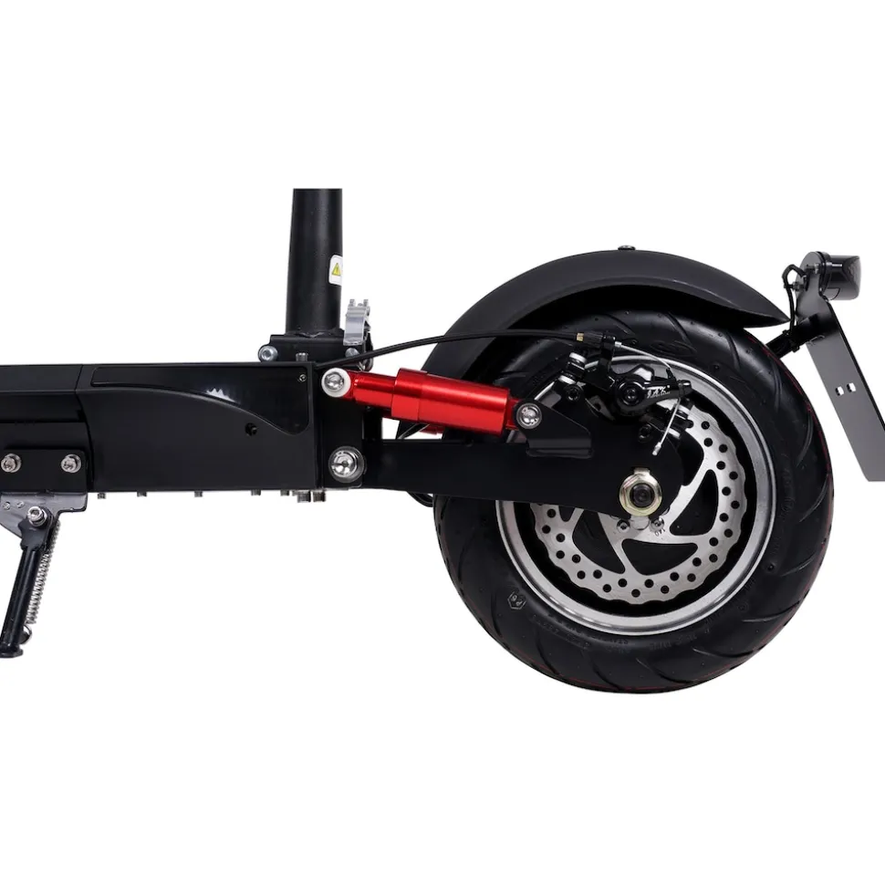 eFlux Lite Six Pro E-Scooter 1000 Watt, Straßenzulassung, 40 km/h, verstellbarer Sitz, Lithium-Akku
