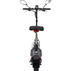 eFlux Lite Six Pro E-Scooter 1000 Watt, Straßenzulassung, 40 km/h, verstellbarer Sitz, Lithium-Akku
