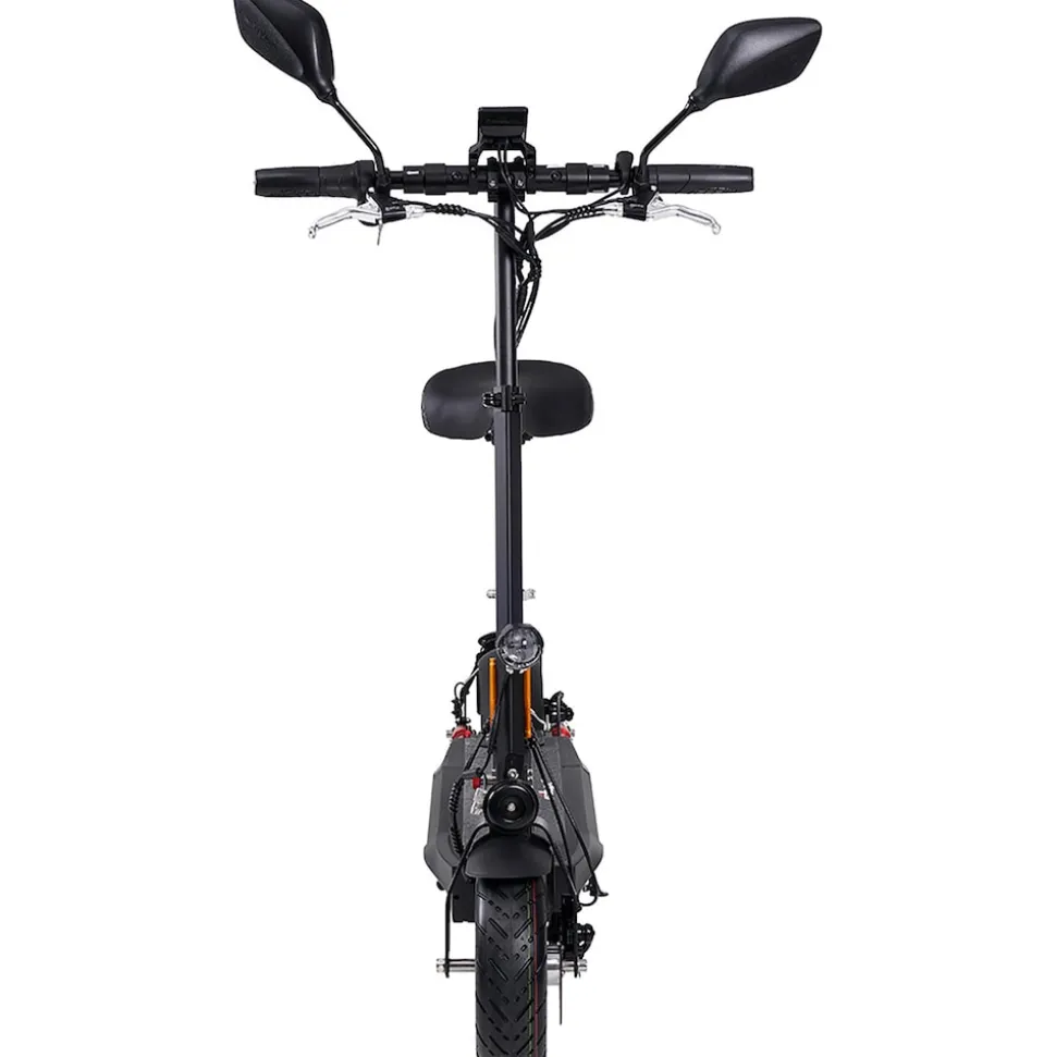eFlux Lite Six Pro E-Scooter 1000 Watt, Straßenzulassung, 40 km/h, verstellbarer Sitz, Lithium-Akku