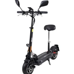eFlux Lite Six Pro E-Scooter 1000 Watt, Straßenzulassung, 40 km/h, verstellbarer Sitz, Lithium-Akku