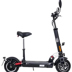 eFlux Lite Six Pro E-Scooter 1000 Watt, Straßenzulassung, 40 km/h, verstellbarer Sitz, Lithium-Akku