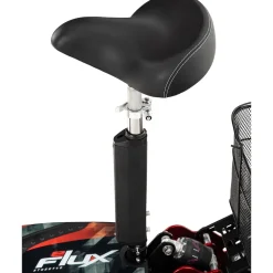 eFlux Street 40 Pro, E-Scooter, Straßenzulassung, 35 km/h, 800 Watt, mit Sitz, Gepäck-Korb, klappbar