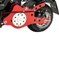 eFlux Street 40 Pro, E-Scooter, Straßenzulassung, 35 km/h, 800 Watt, mit Sitz, Gepäck-Korb, klappbar