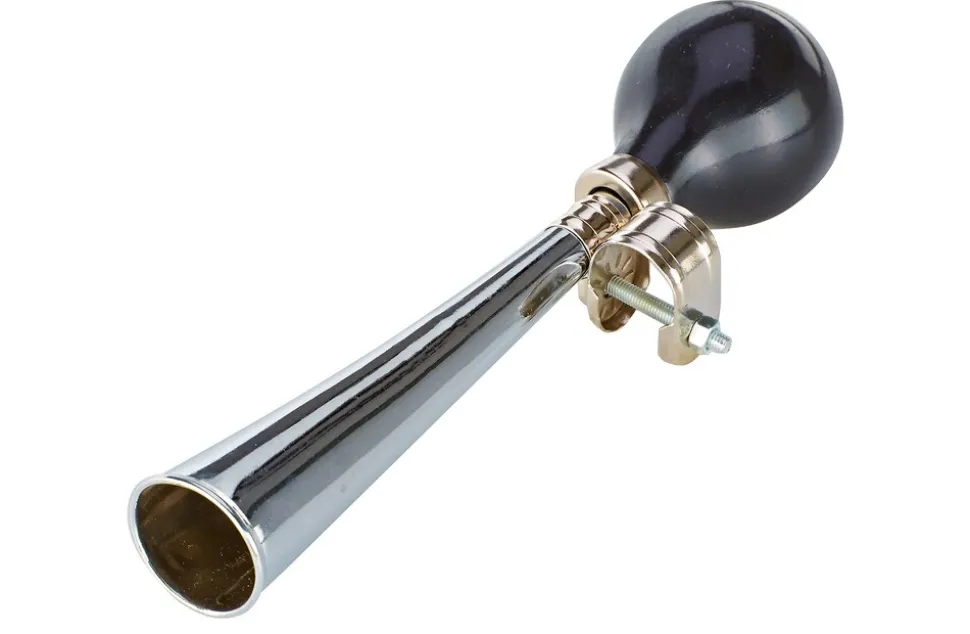 Einklang-Ballhupe, für Lenkerbefestigung, verchromt, Farbe: silber