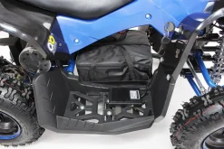 Elektro-Kinderquad Reneblade, Mini-Quad mit 1000 Watt, Federung, Scheibenbremsen, drosselbar, LEDs (Classic, Schwarz/Blau)