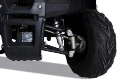 Elektro-Kinderquad S-8 Farmer, Midi-Quad mit 1000 Watt, Scheiben-/Trommelbremsen, bis 20 km/h, ab 8 (Schwarz)