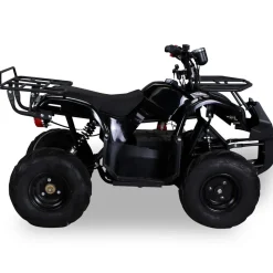 Elektro-Kinderquad S-8 Farmer, Midi-Quad mit 1000 Watt, Scheiben-/Trommelbremsen, bis 20 km/h, ab 8 (Schwarz)
