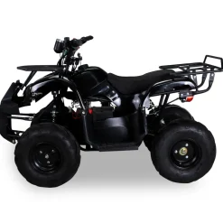 Elektro-Kinderquad S-8 Farmer, Midi-Quad mit 1000 Watt, Scheiben-/Trommelbremsen, bis 20 km/h, ab 8 (Schwarz)