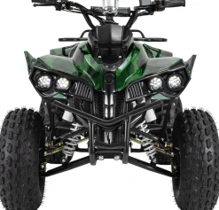Elektro-Kinderquad S-10, Pocket-Quad mit 1000 Watt, Federung, Scheiben-/Trommelbremsen, bis 20 km/h (lackiert Camouflage)