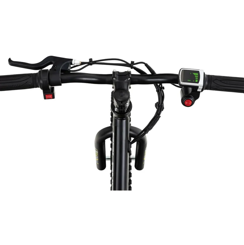 Elektro-Laufrad, 16 Zoll, Kinder-Balance-Bike m. 250 Watt, Scheibenbremsen, 3 Geschwindigkeitsstufen (Gelb)