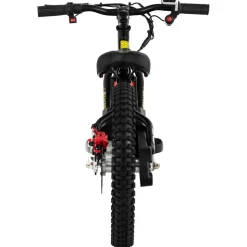 Elektro-Laufrad, 16 Zoll, Kinder-Balance-Bike m. 250 Watt, Scheibenbremsen, 3 Geschwindigkeitsstufen (Gelb)