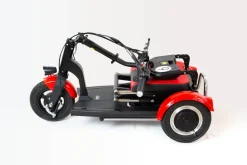 Elektro-Mobilitätshilfe MoBot Pro rot - 5 Fahrstufen + Rückwärtsgang /klappbar