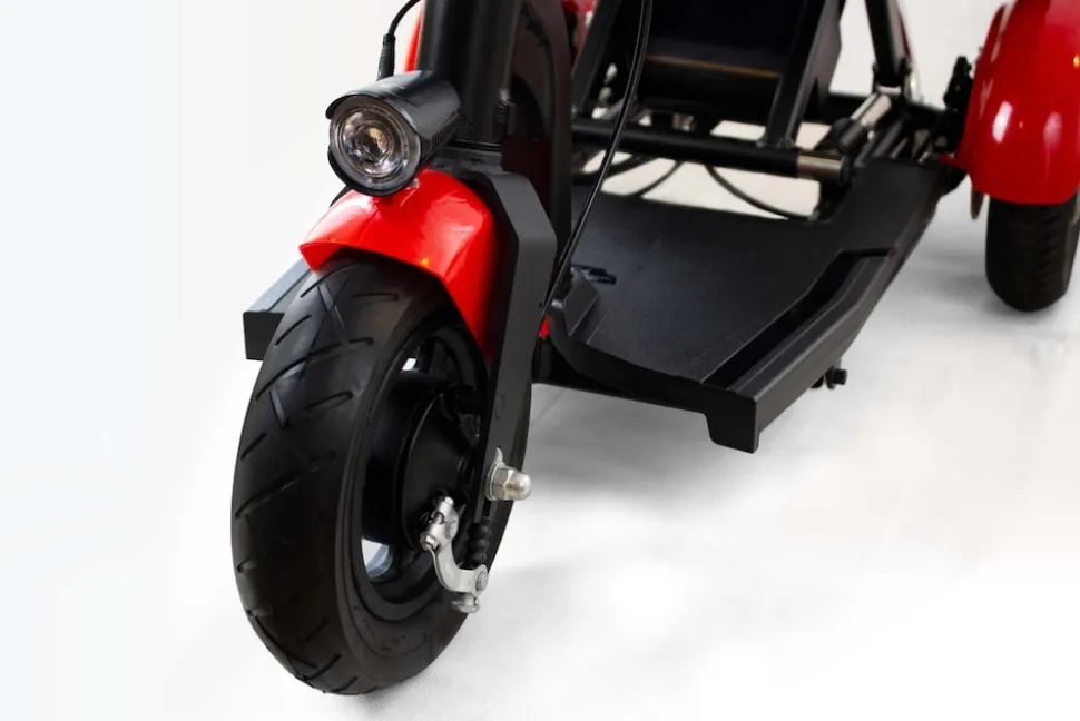 Elektro-Mobilitätshilfe MoBot Pro rot - 5 Fahrstufen + Rückwärtsgang /klappbar
