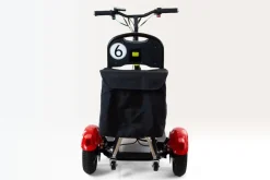 Elektro-Mobilitätshilfe MoBot Pro rot - 5 Fahrstufen + Rückwärtsgang /klappbar