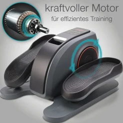 ELONEO Mini-Ellipsentrainer aktiv »Vital Pro« mit Motor, Bewegungstrainer, Pedaltrainer, Fahrradpedal-Trainingsgerät, Stepper mit 3 Automatikprogrammen