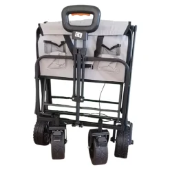 ENEWAY Bollero E-Bollerwagen Elektrischer Bollerwagen grau