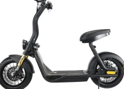 ENEWAY COCO Wave-S 1000W 48V Fatwheel LowRider Scooter mit Strassenzulassung 45 km/h BLACK