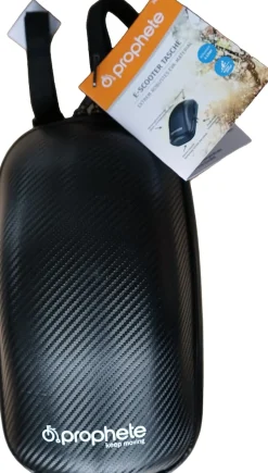 E-Scooter Tasche, 100 % wasserdicht, Montage mittels 3-Punkt Verschlusssystem, extrem robuste Hartschale, Volumen: 4 Liter, Farbe: schwarz