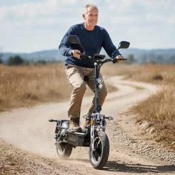 E-Scooter - VR-1500-EEC - mit Straßenzulassung - schwarz