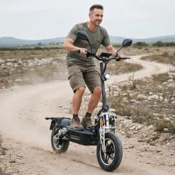E-Scooter - VR-1500-EEC - mit Straßenzulassung - schwarz