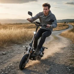 E-Scooter - VR-1500-EEC - mit Straßenzulassung - schwarz